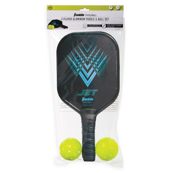 Franklin Jet 2 Player Pickleball Paddle and Ball Set