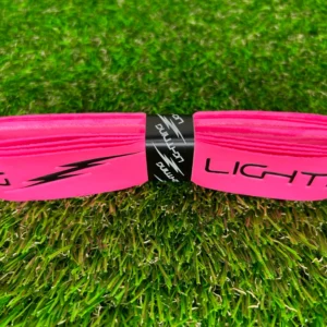 Lightning Extra Long Hurling Grip Colour Embossed Pink Black 1