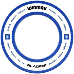 winmau winmau pro line blade 6 20 blue surround