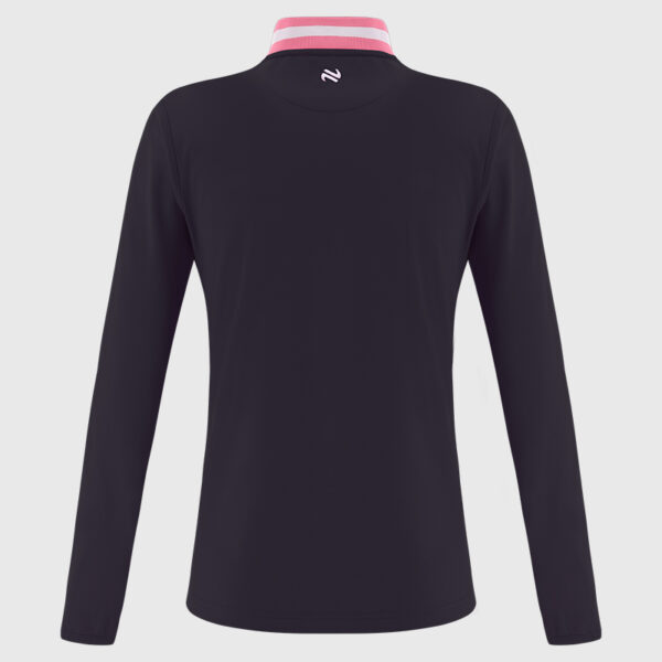 2025 Kerry Nepal Half Zip ( Navy/Pink ) - Image 2