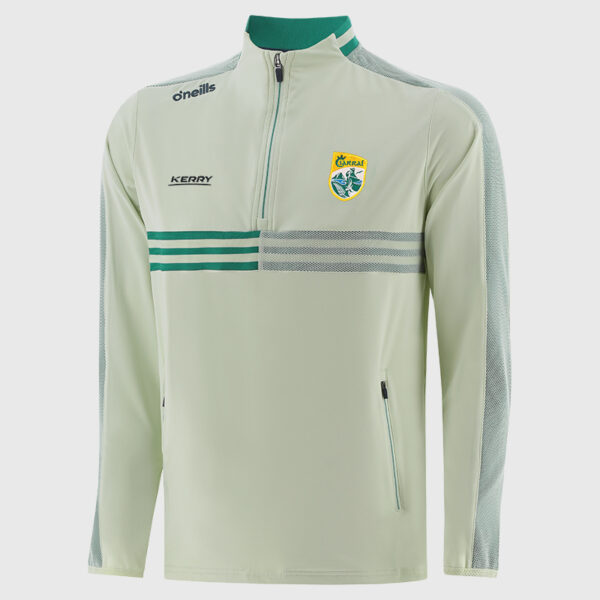2025 Kerry Nepal H/Zip Top ( Beige/Green )