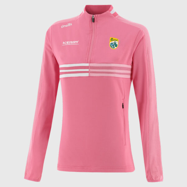 2025 Kerry Nepal Half Zip ( Pink/White )