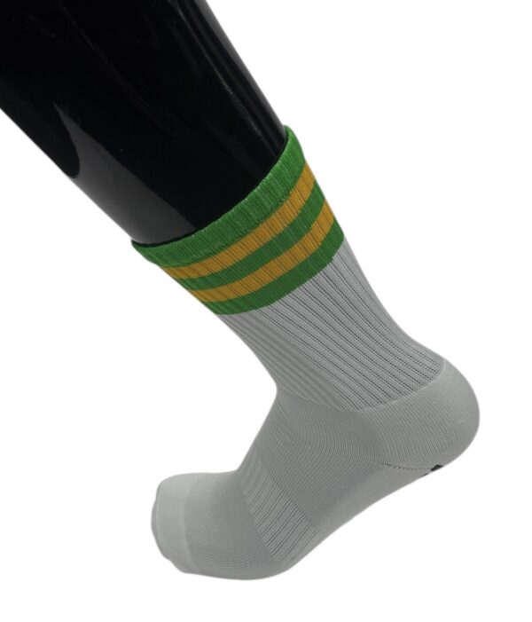 Midi Grip Socks ( Green/Gold )