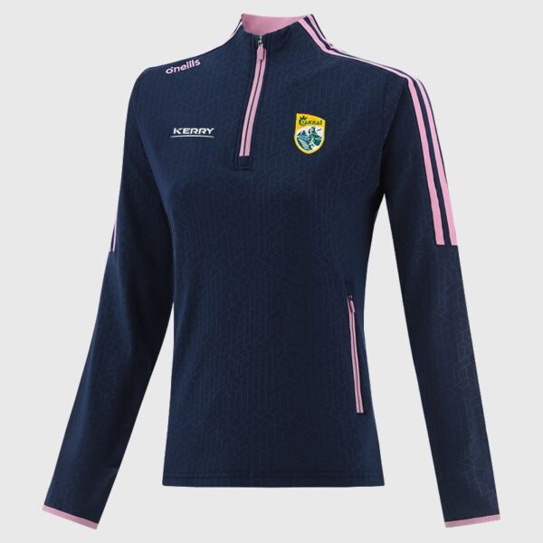 '25 Kerry Hydra Half Zip ( Navy/Pink )