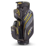 Powakaddy Dri-Tech Waterproof Golf Bag ( Black/Grey/Yellow )