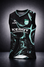 2026 Kerry GAA Training Vest ( Black/Teal )
