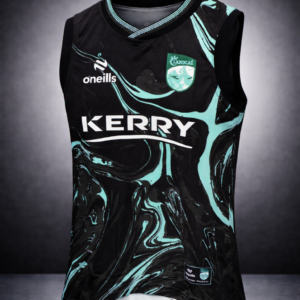 2026 Kerry GAA Training Vest ( Black/Teal )