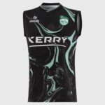 2026 Kerry GAA Training Vest ( Black/Teal )