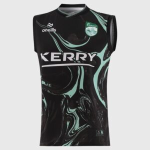 2026 Kerry GAA Training Vest ( Black/Teal )