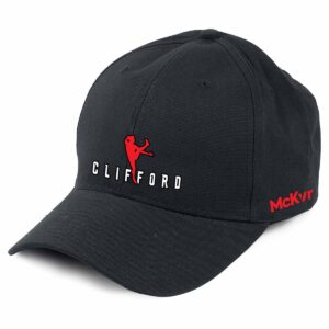 2026 McKvr Clifford Baseball Cap ( Black/Red )