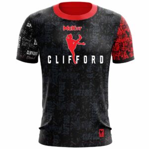 2026 McKvr Clifford Jersey ( Black/Red )