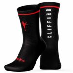 2026 McKvr Clifford Socks ( Black/Red )