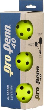 Penn Pro 40 Pickleball ( 3 Pack )