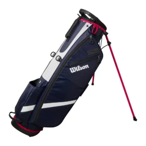 Wilson QS Stand Golf Bag ( Navy/Red/White )